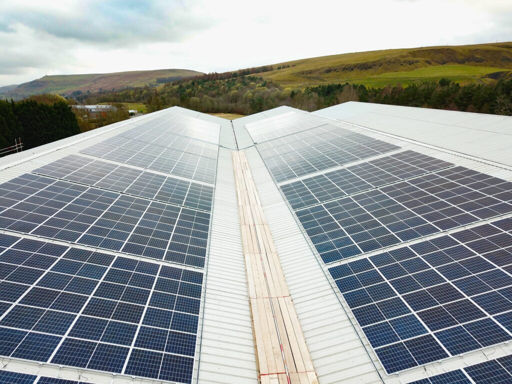 Sharp Rhymney solar panels